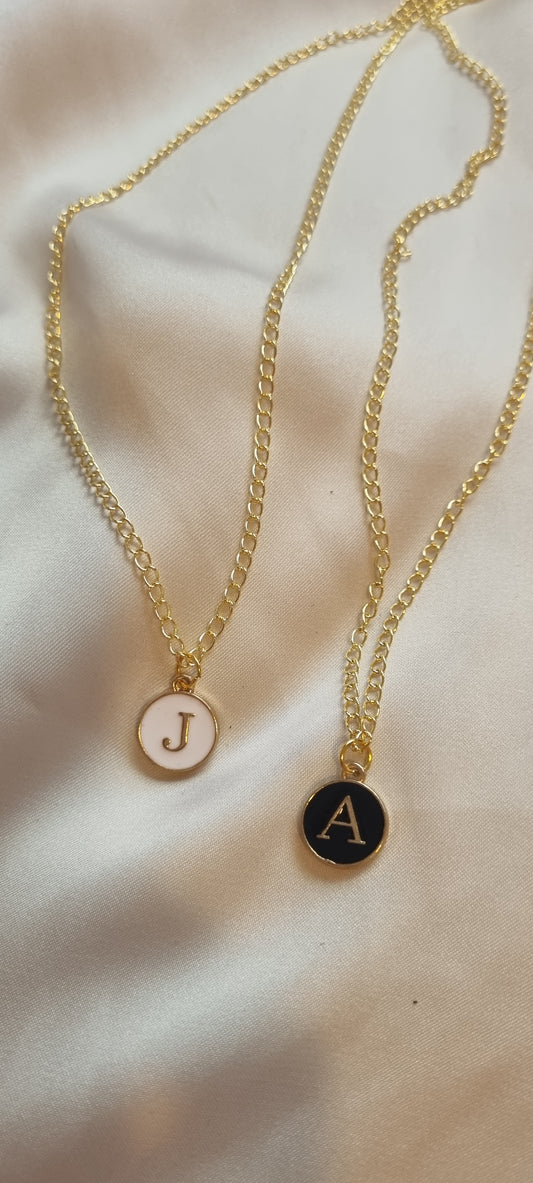 Letter Charm Necklace