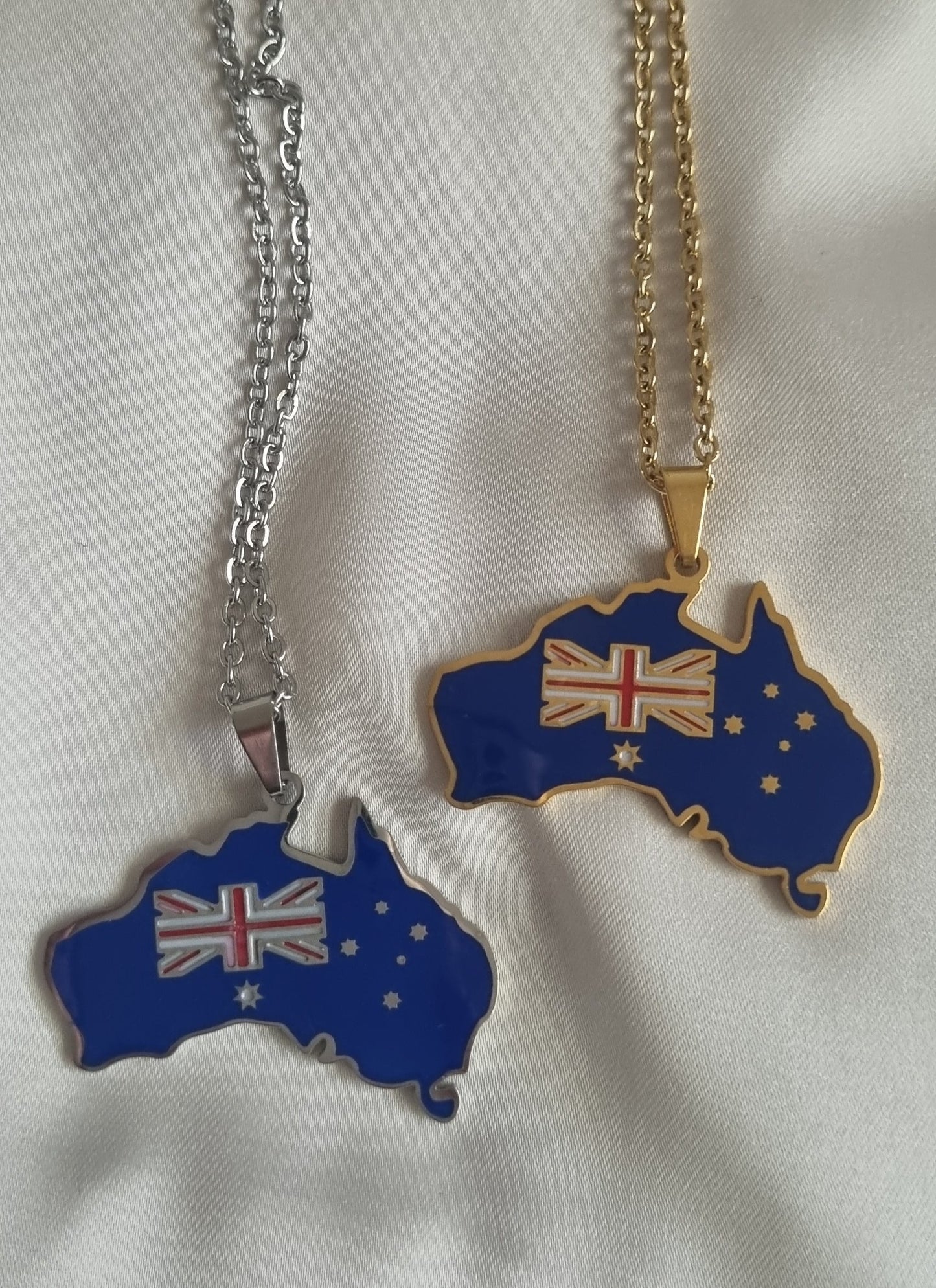 Australia Flag Necklace