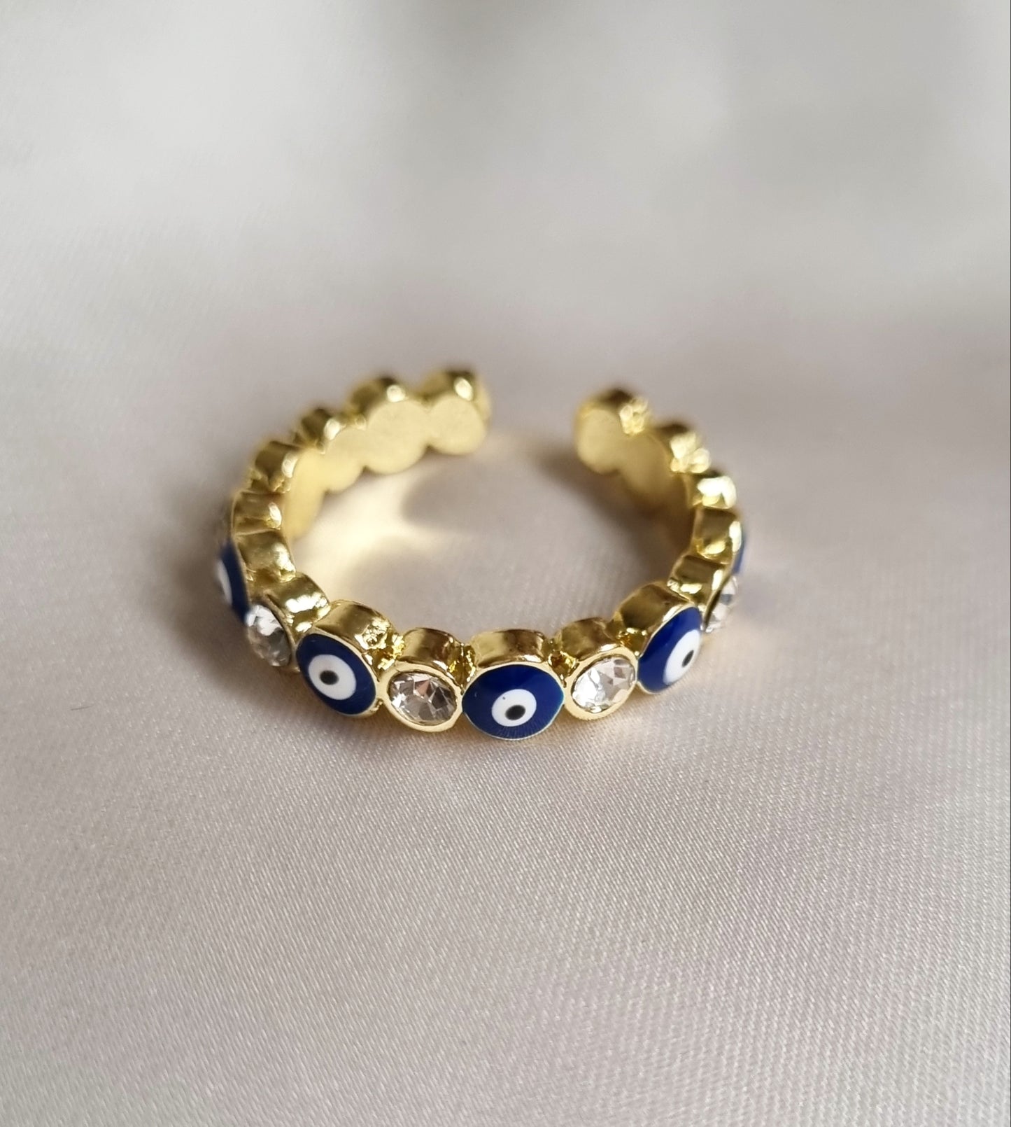 Mal de Ojo Adjustable Ring