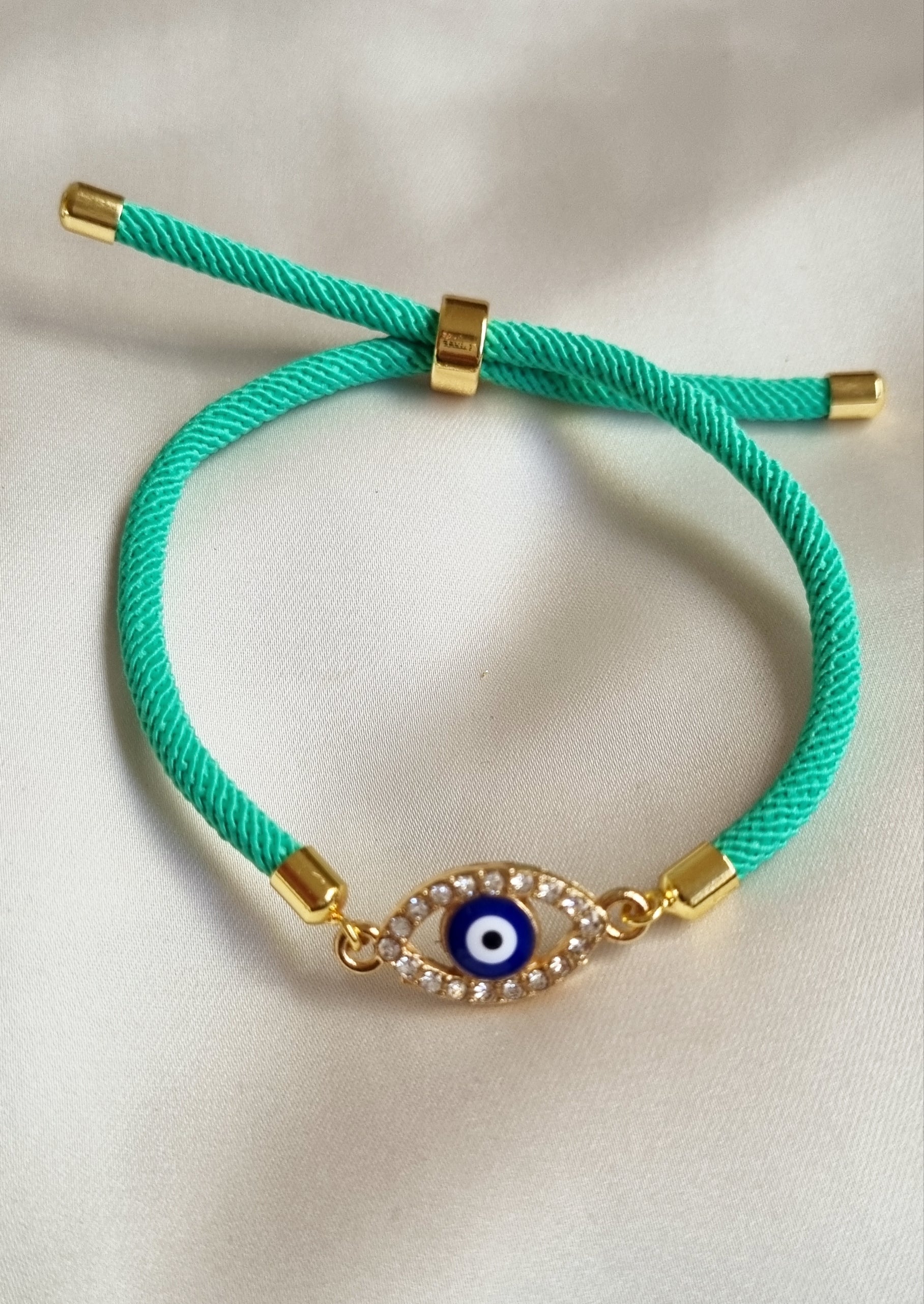 Mint Mal de Ojo Bracelet