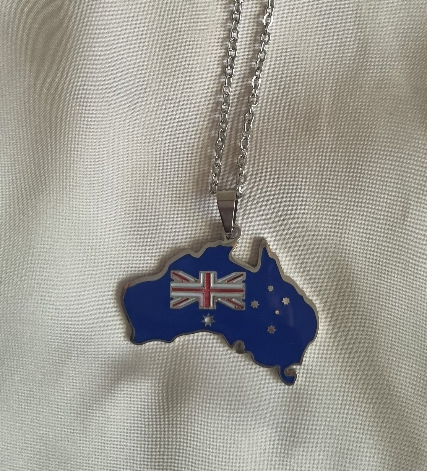 Australia Flag Necklace